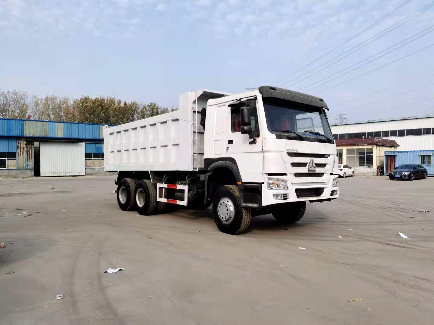 Good Used 12 Wheeler 30 Cubic Meters HOWO 6X4 336 Dump Truck 12W Model ...