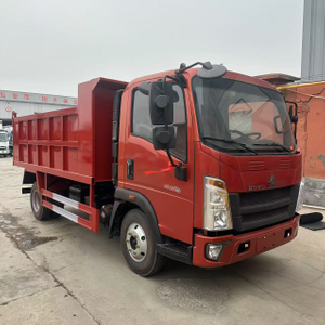 howo d&eacute;charge un camion 4*2