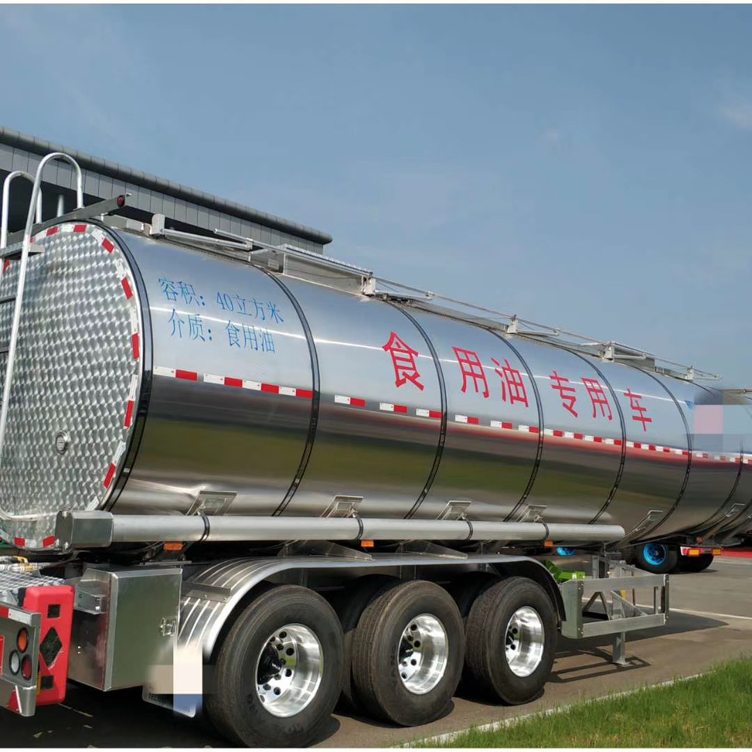 Quad Axle Custom Transport Oil Tank Trailer from China manufacturer