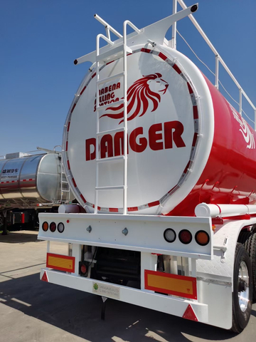 Semirremolque cisterna con tanque de combustible de aleaci&oacute;n de aluminio de 50000 litros 