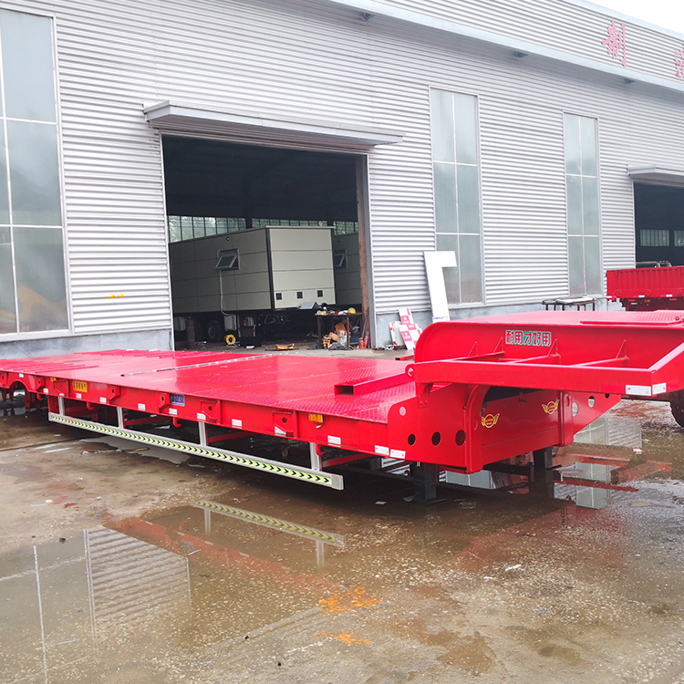 LUEN hydraulic stage trailer truck cheap car trailer for sale from