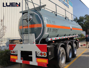 Remolque de tanque de aceite de 60 toneladas de aluminio personalizado del ej&eacute;rcito de servicio pesado 