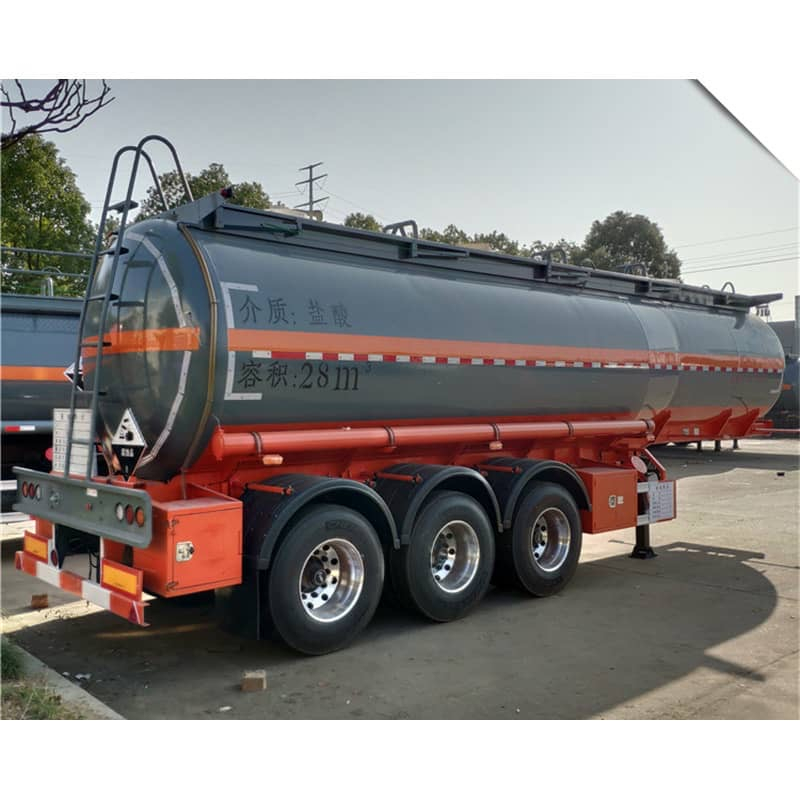 Remolque cisterna de aceite de transporte personalizado de 4 ejes